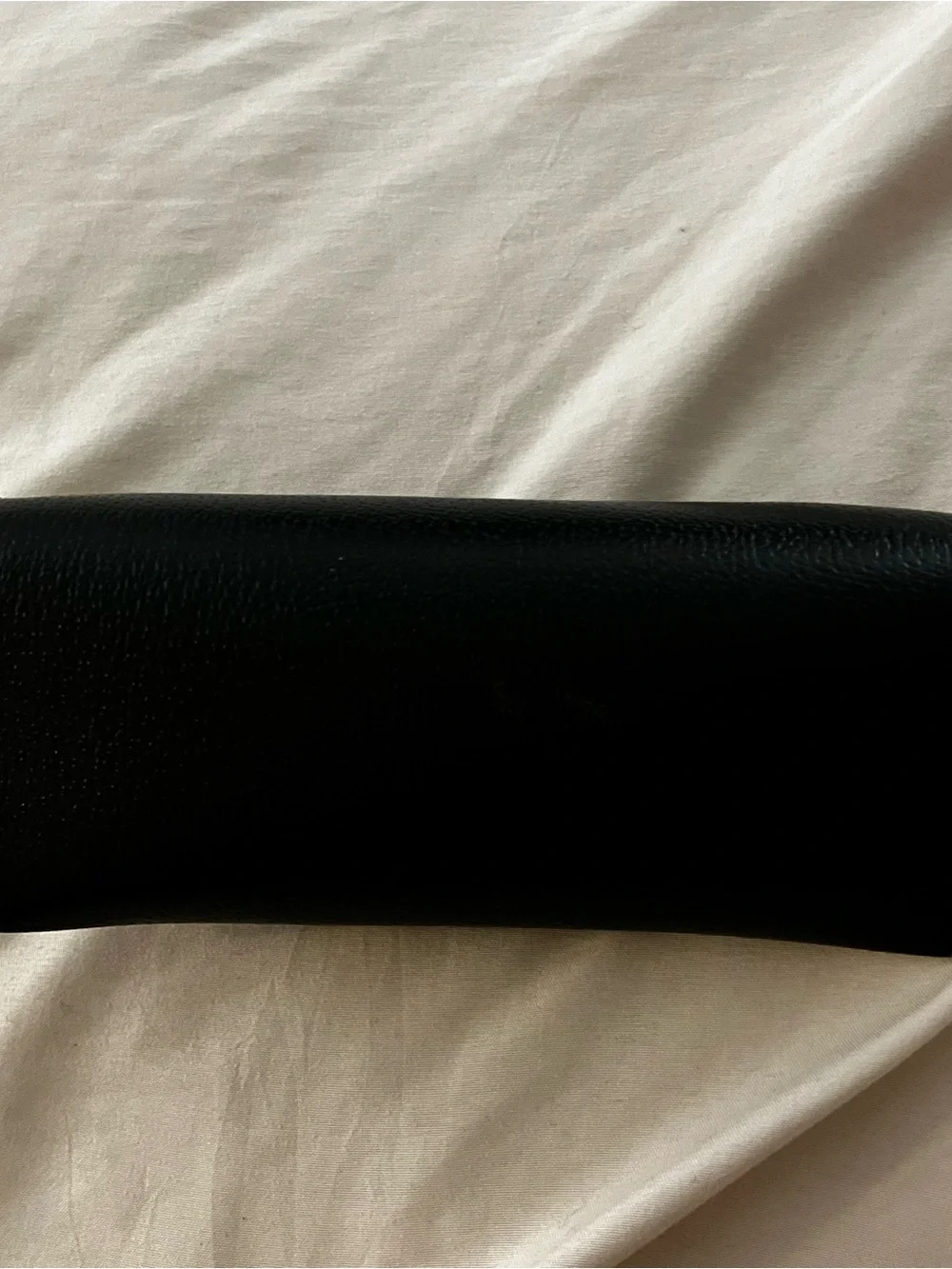 Kate Spade New York Black faux Leather Envelope Glasses Case Logo Lining